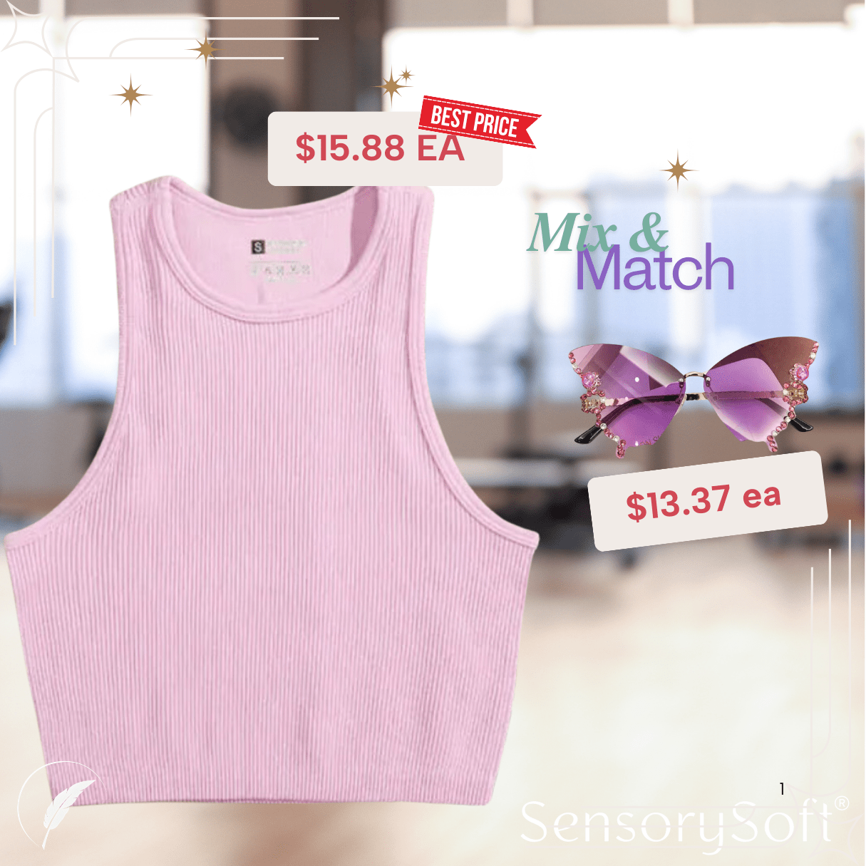Women Workout Tank Top - SensorySoft