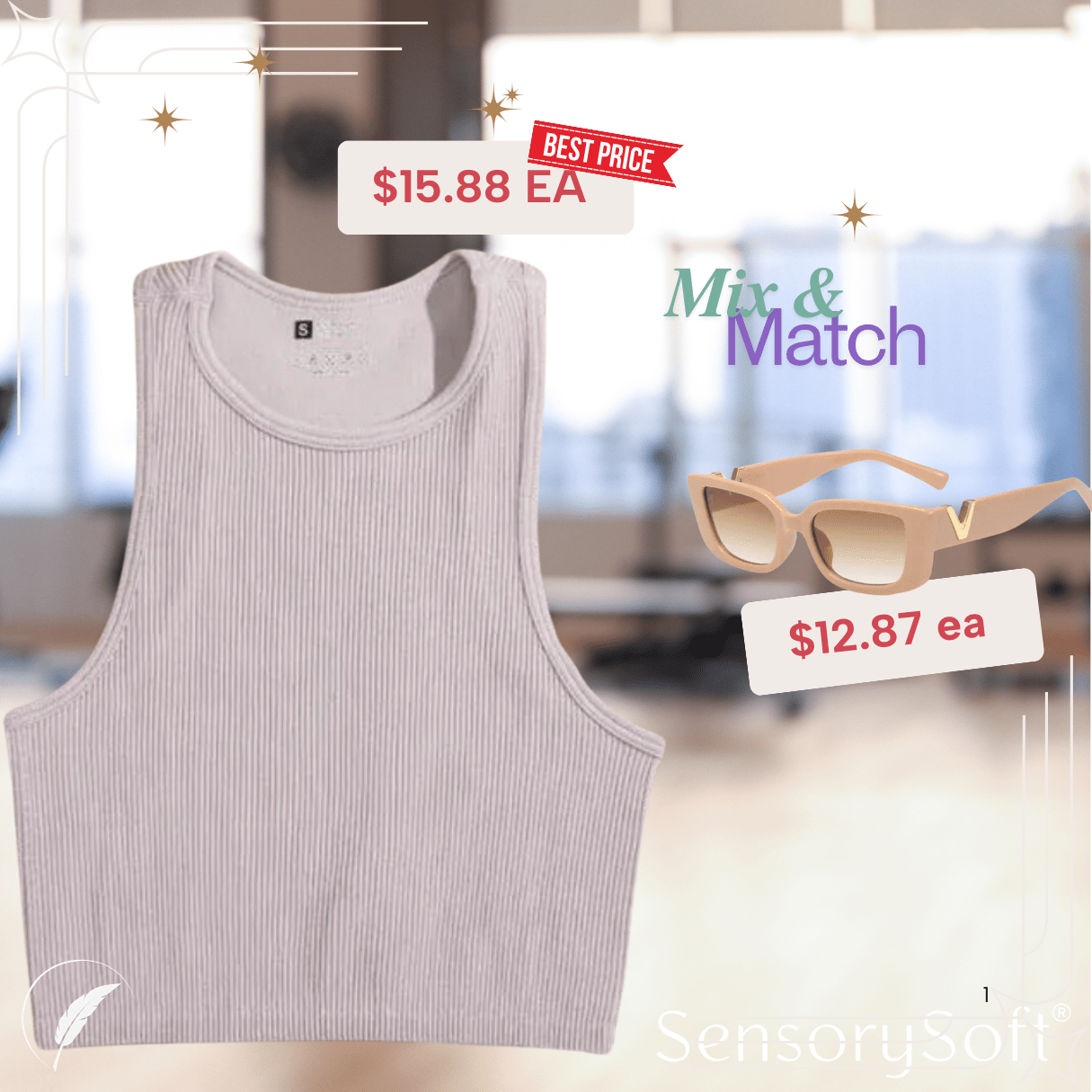 Women Workout Tank Top - SensorySoft