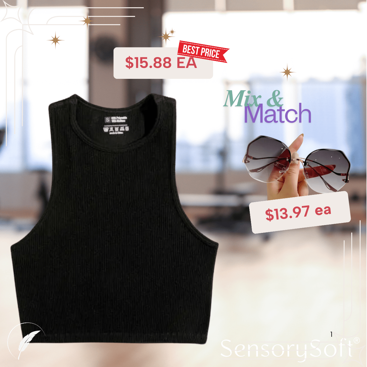 Women Workout Tank Top - SensorySoft