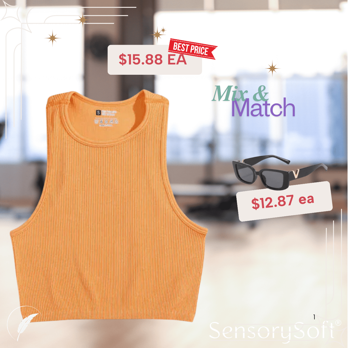 Women Workout Tank Top - SensorySoft