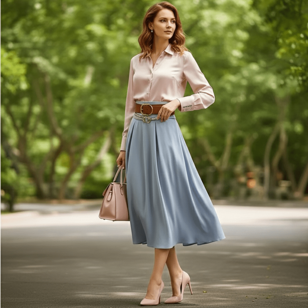 Women's Drape Skirts for Spring Beach and Events - SensorySoftShop