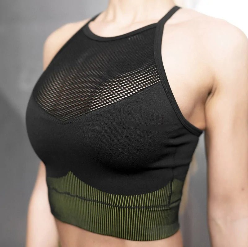 Women's Fitness Yoga Set: Leggings, Sports Bra, Sleeveless Tops - SensorySoftShop