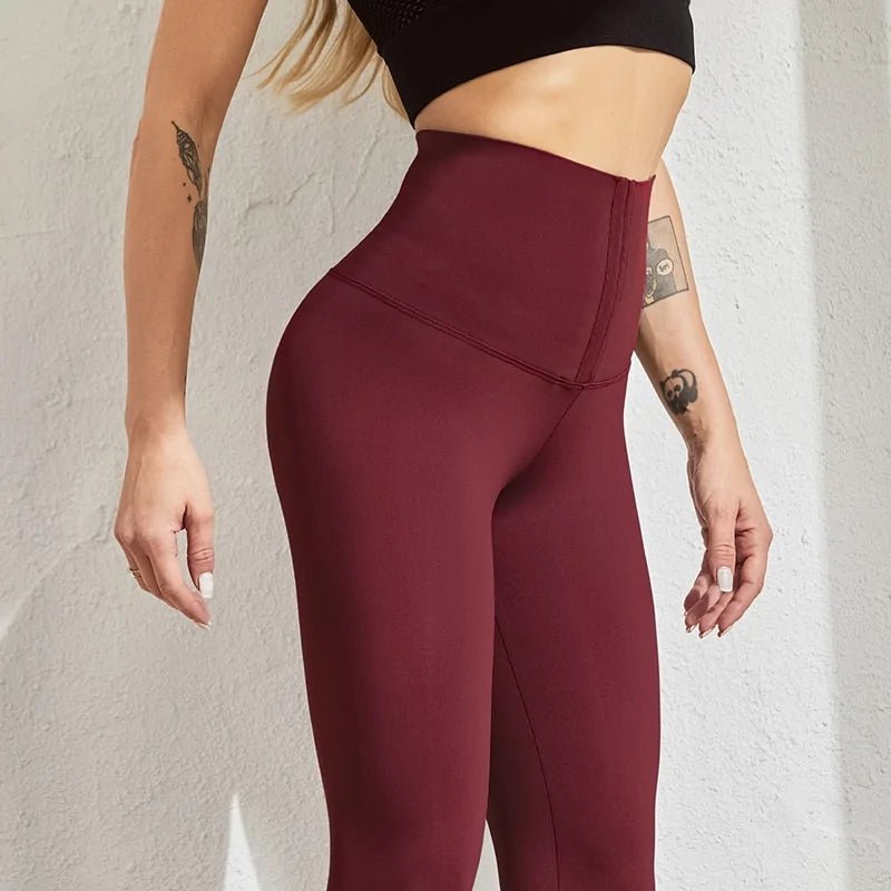 Women's High Waist Leggings - Fitness Sports Leggings - SensorySoftShop