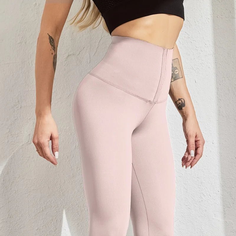 Women's High Waist Leggings - Fitness Sports Leggings - SensorySoftShop