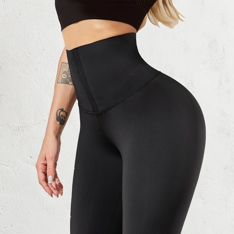 Women's High Waist Leggings - Fitness Sports Leggings - SensorySoftShop