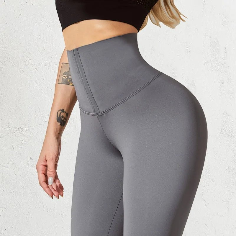 Women's High Waist Leggings - Fitness Sports Leggings - SensorySoftShop