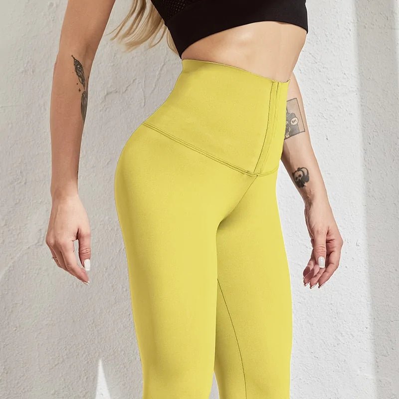 Women's High Waist Leggings - Fitness Sports Leggings - SensorySoftShop