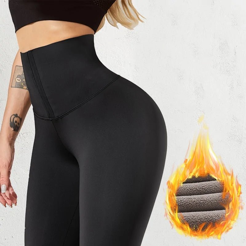 Women's High Waist Leggings - Fitness Sports Leggings - SensorySoftShop