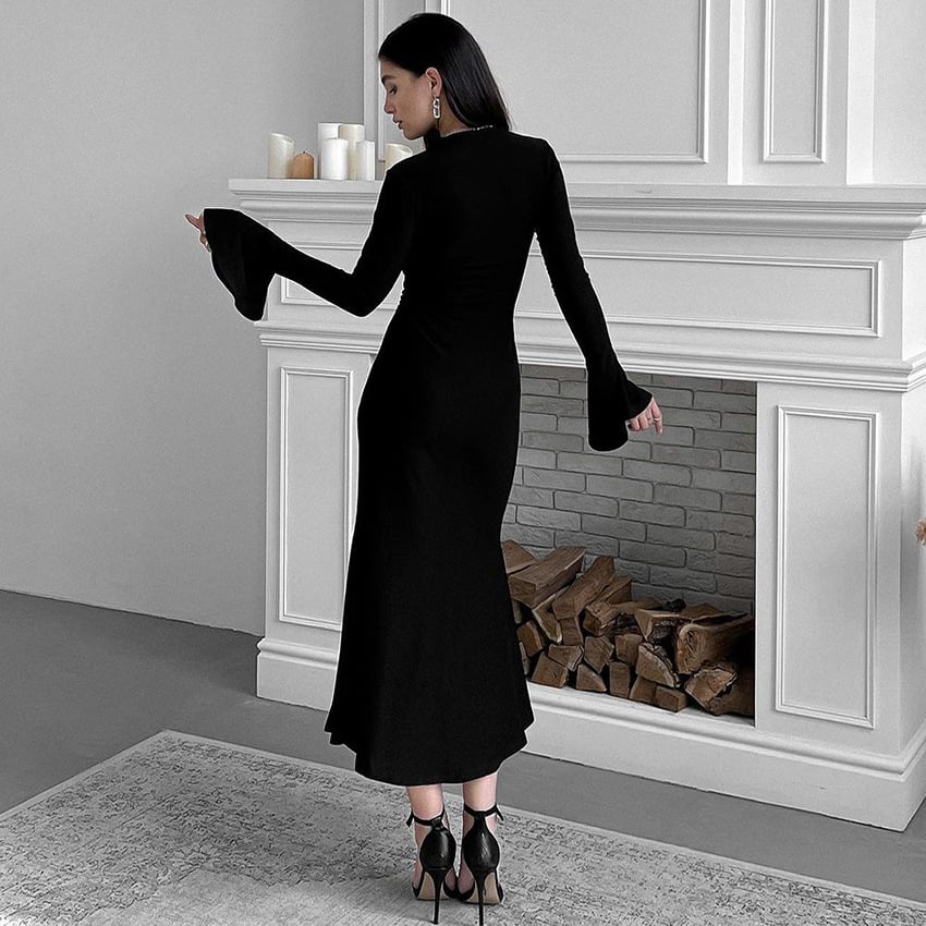 Women's Knitted Bodycon Dress - SensorySoft