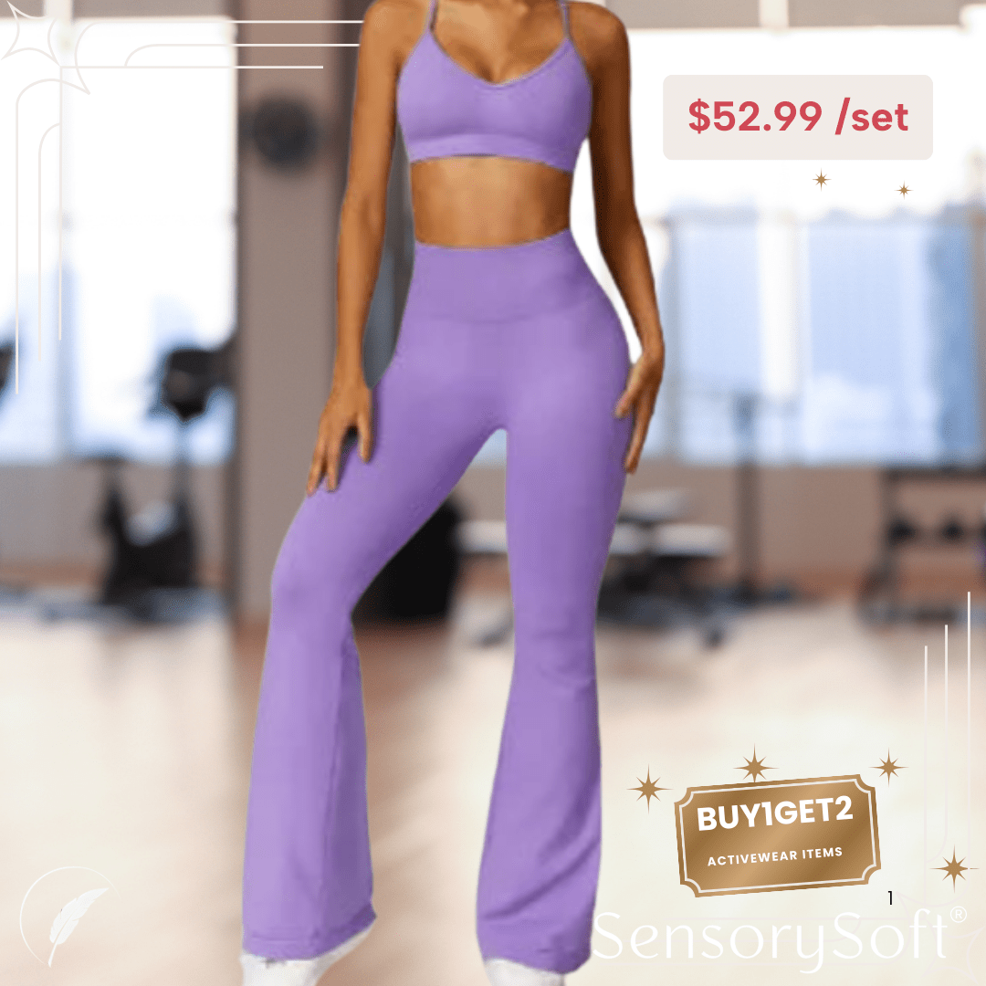 Women's Seamless Yoga Set - SensorySoftShop