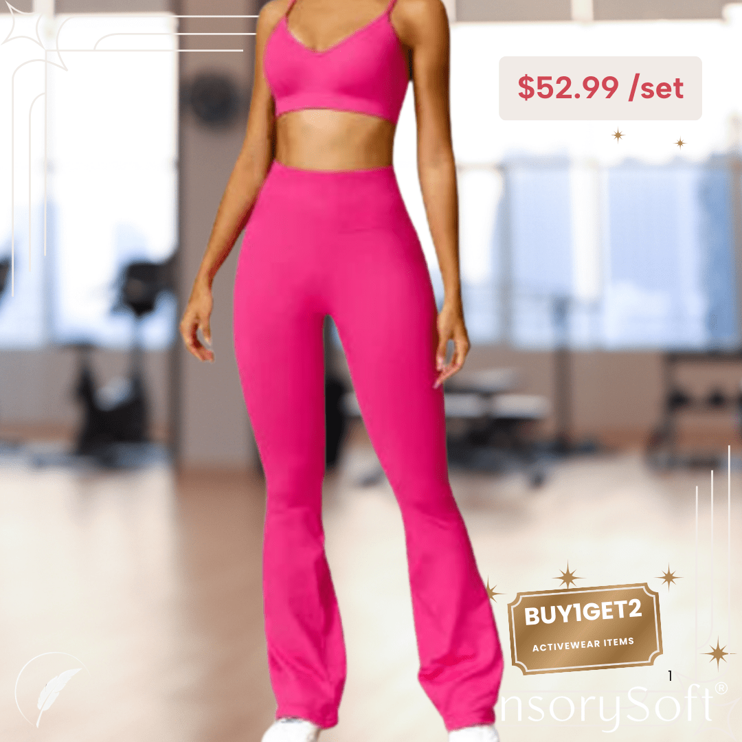Women's Seamless Yoga Set - SensorySoftShop