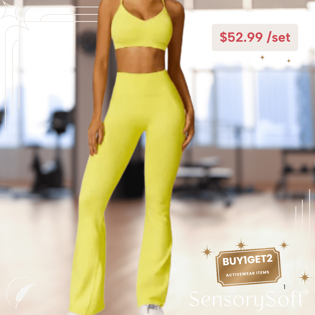 Women's Seamless Yoga Set - SensorySoftShop