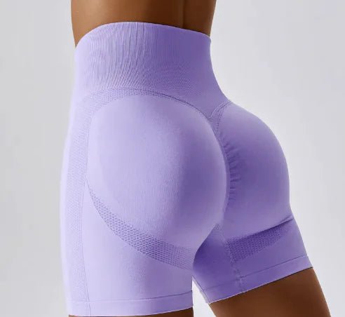 Women's Seamless Yoga Shorts - SensorySoftShop