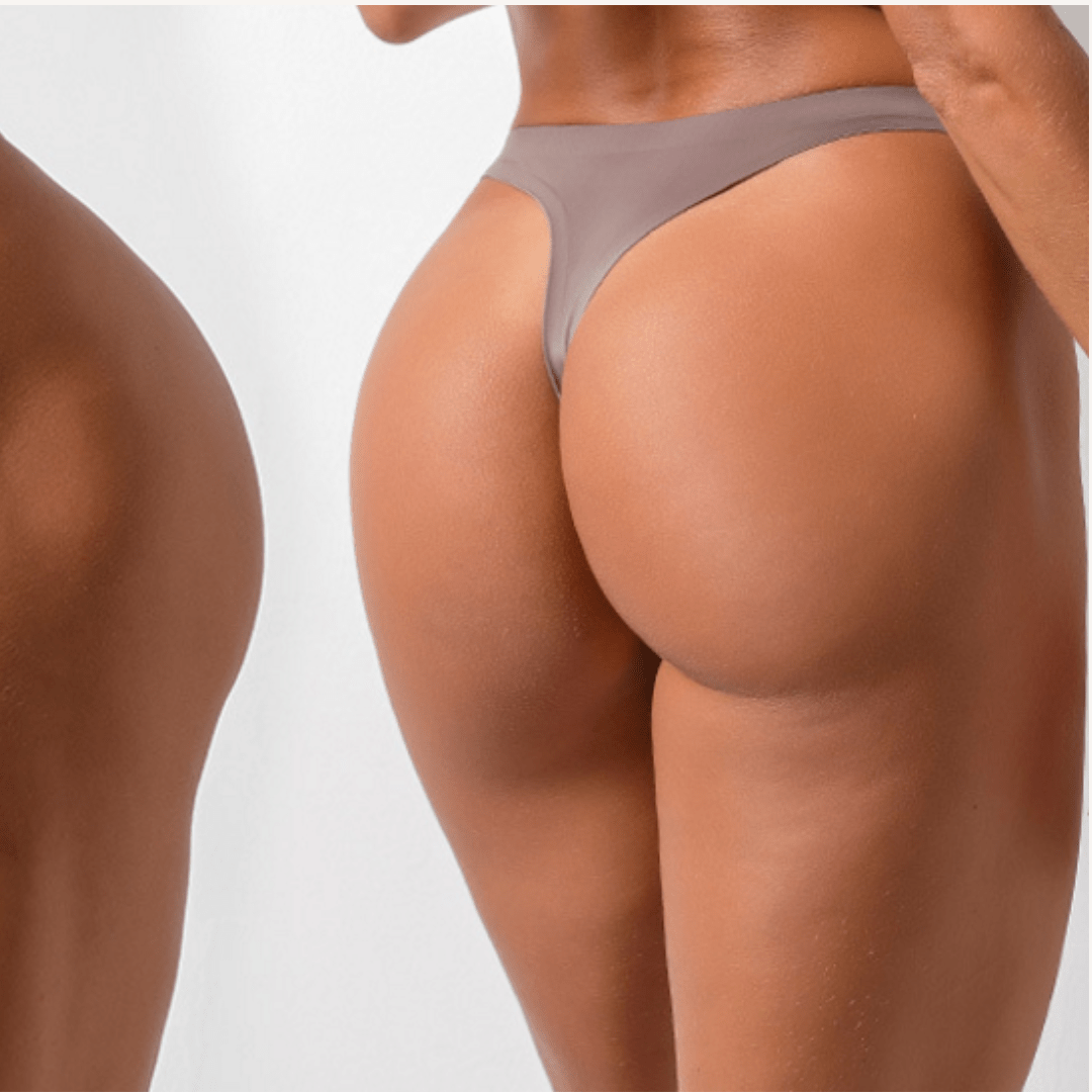 Women's Sexy Transparent Low Waist Thong Underwear - SensorySoftShop