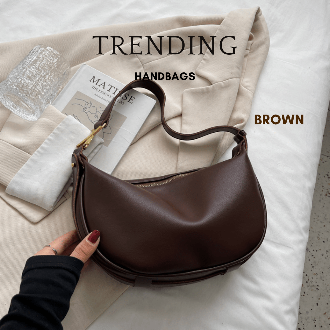 Women's Solid Color Fashion Trendy Handbags – Elegant Simplicity, Effortless Sophistication - SensorySoft