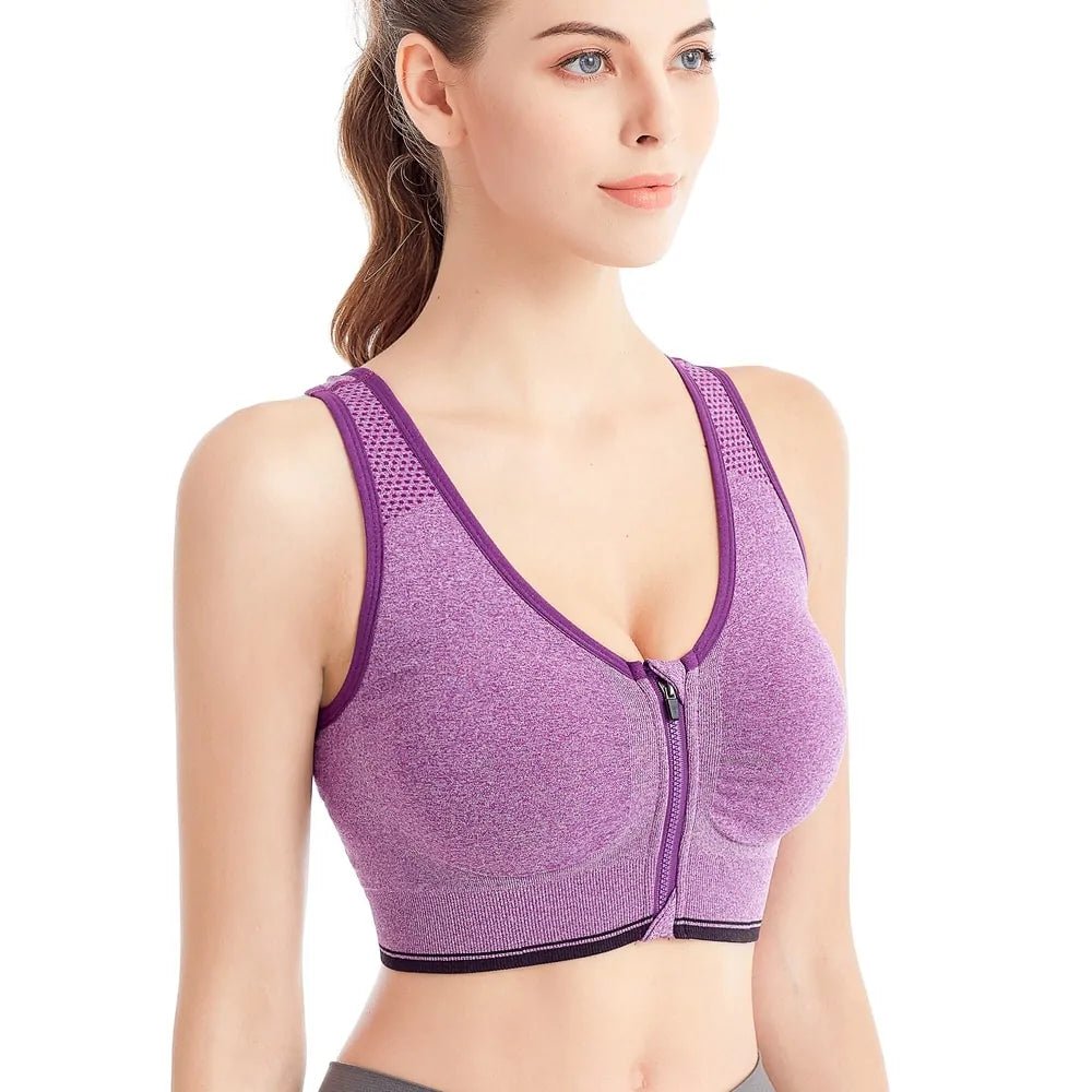 Women's Sports Bra Crop Top Fitness Wear - SensorySoftShop