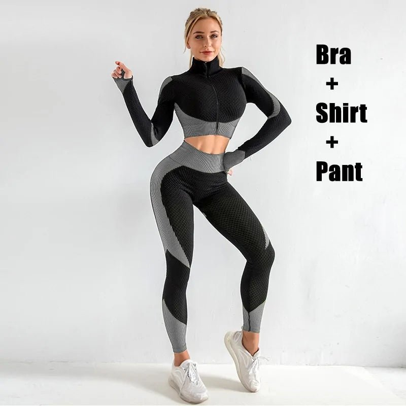 Women's Sportwear Yoga Set - SensorySoftShop