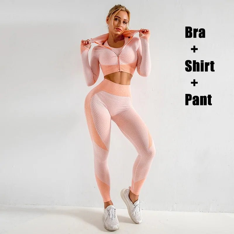Women's Sportwear Yoga Set - SensorySoftShop