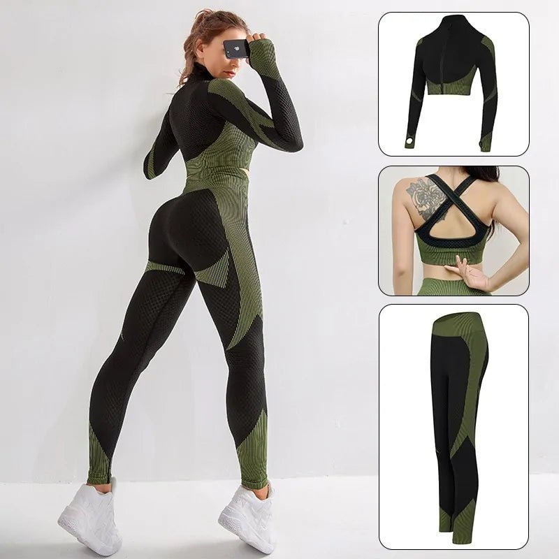 Women's Sportwear Yoga Set - SensorySoftShop