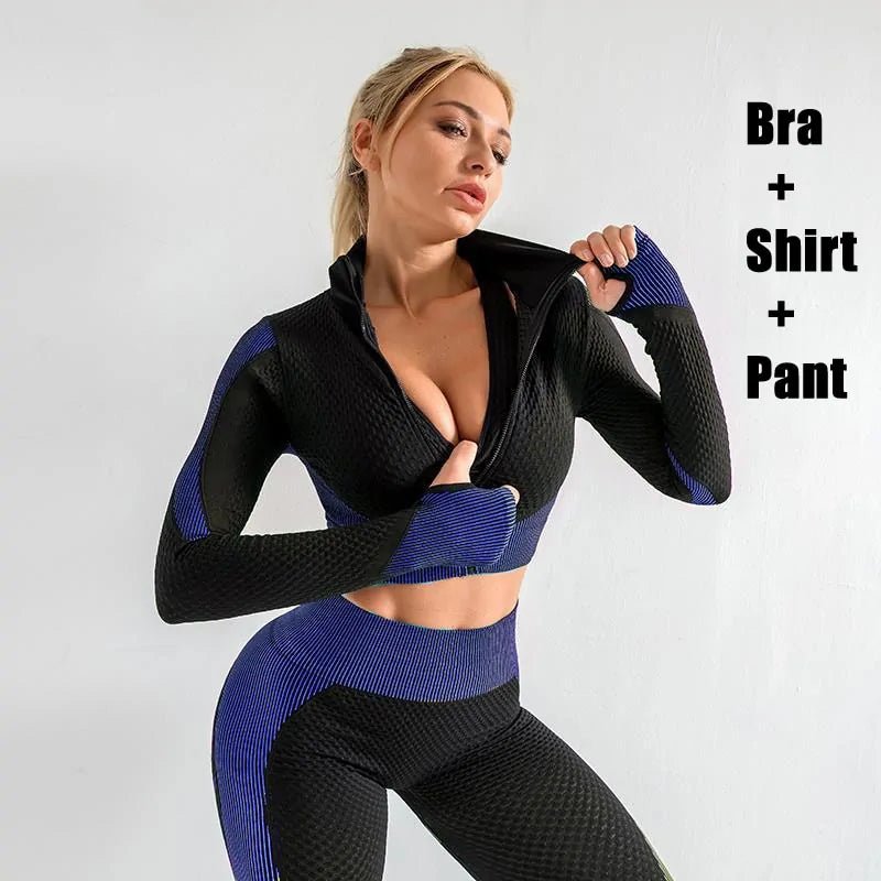 Women's Sportwear Yoga Set - SensorySoftShop