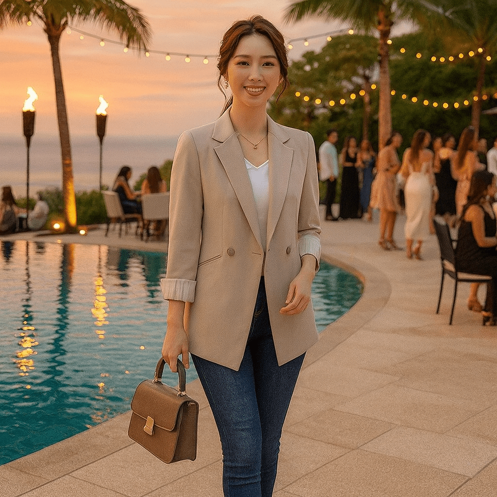 Women's Stylish Temperament Suit Jacket - SensorySoftShop