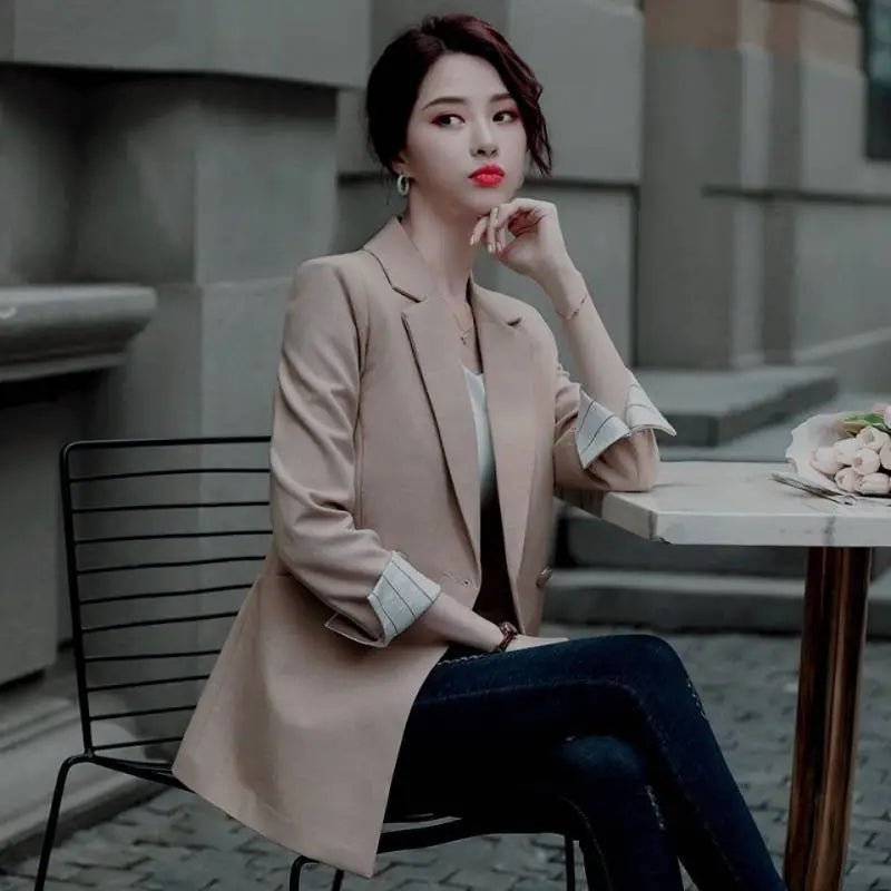 Women's Stylish Temperament Suit Jacket - SensorySoftShop