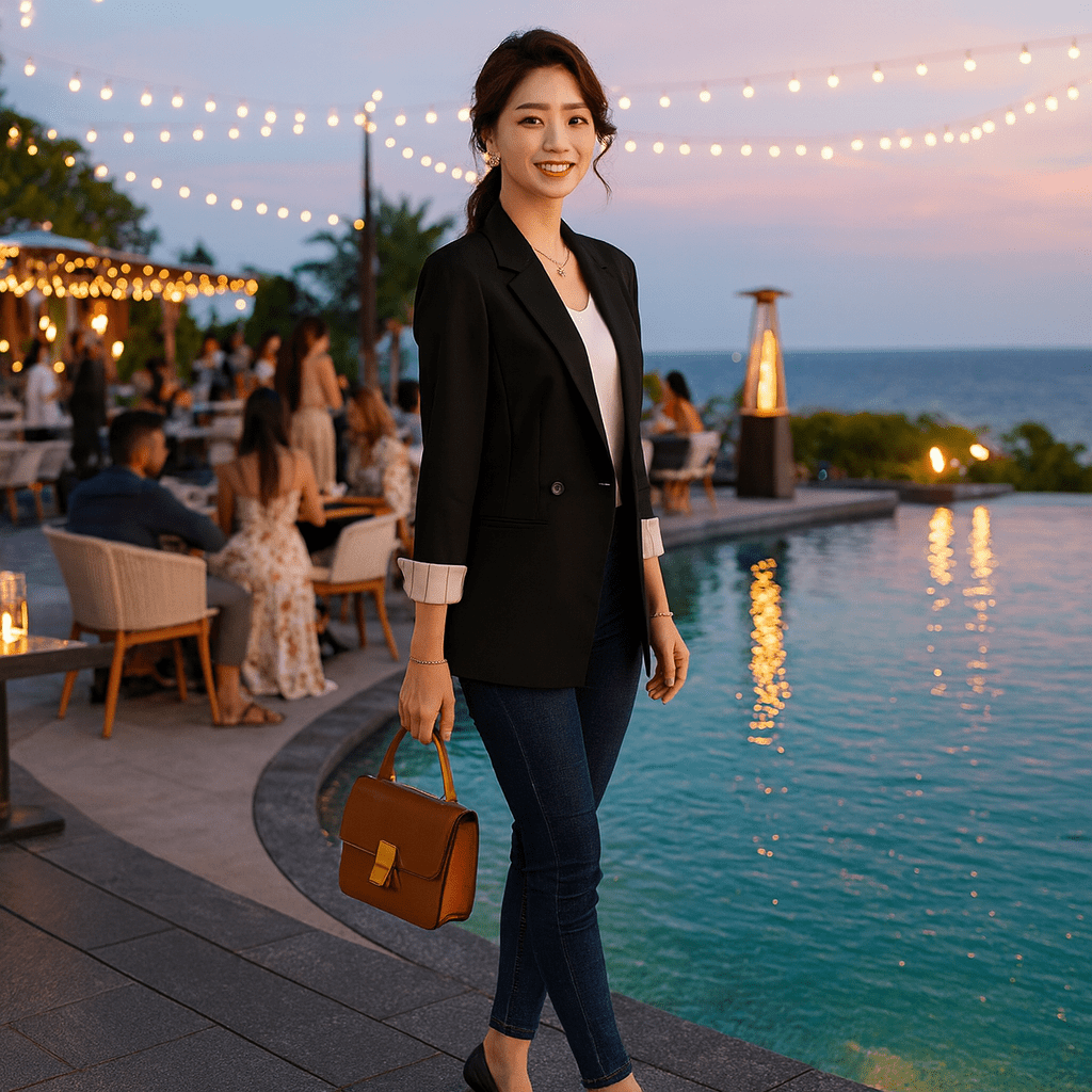 Women's Stylish Temperament Suit Jacket - SensorySoftShop