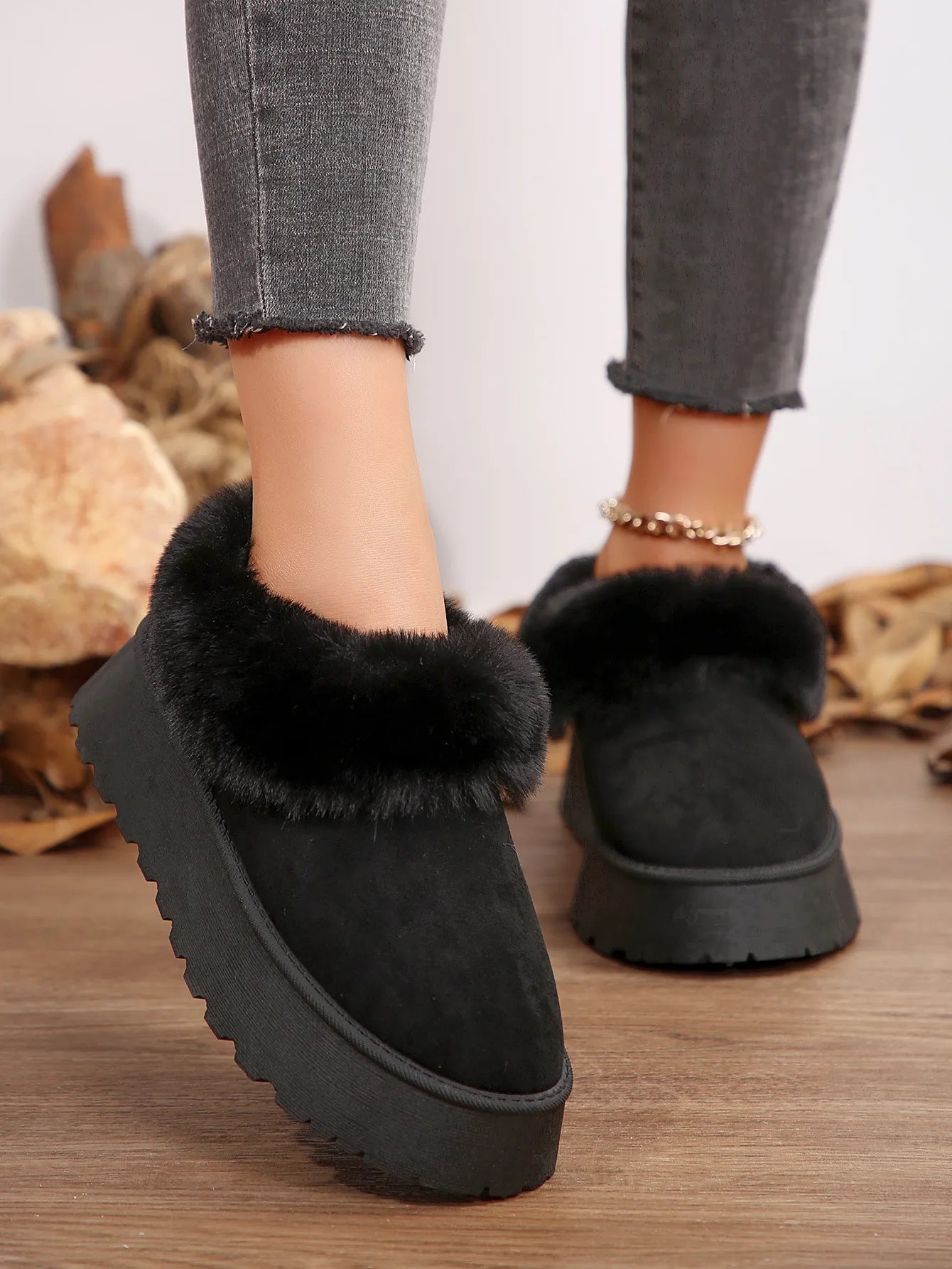 Women's Winter Cotton Boots - SensorySoft