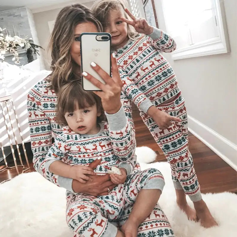 Matching Family Christmas Pajamas Set