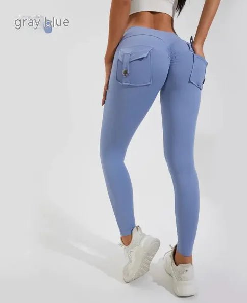 Yoga Pants Peach Hip Women's Sports - SensorySoft
