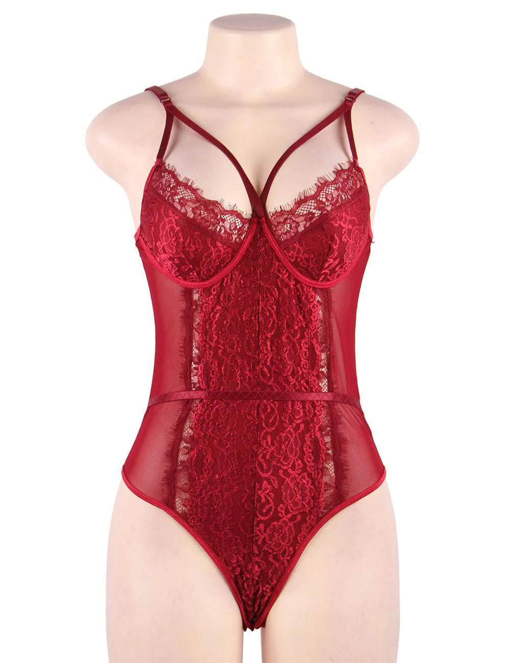 Concealed women's underwear bodysuit